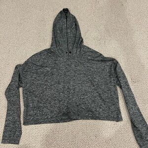 Athleta cropped athletic hoodie